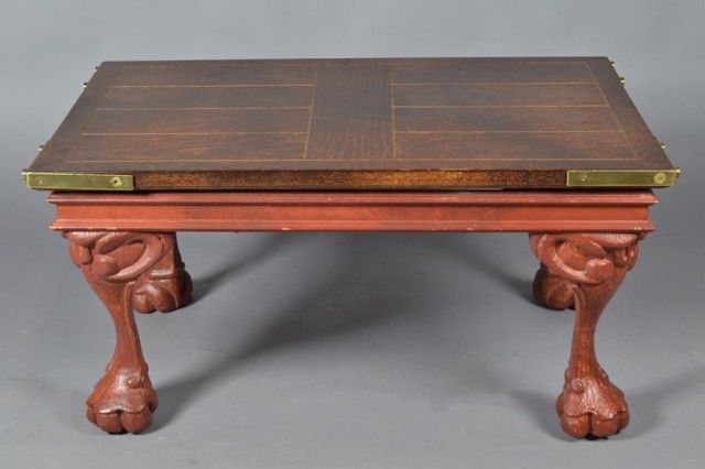 A Hart Associates Plank Top TableWith 1728d4