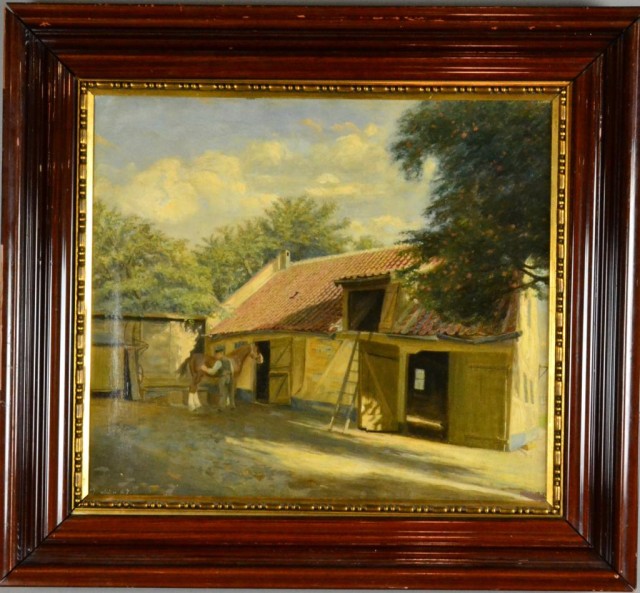 Soeren Christiansen Oil Painting