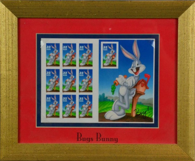 Bugs Bunny Lithograph Ten Stamps 172928