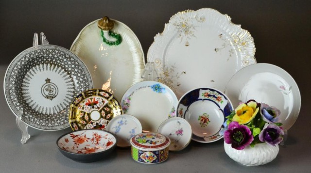 (13) Pieces Porcelain Including