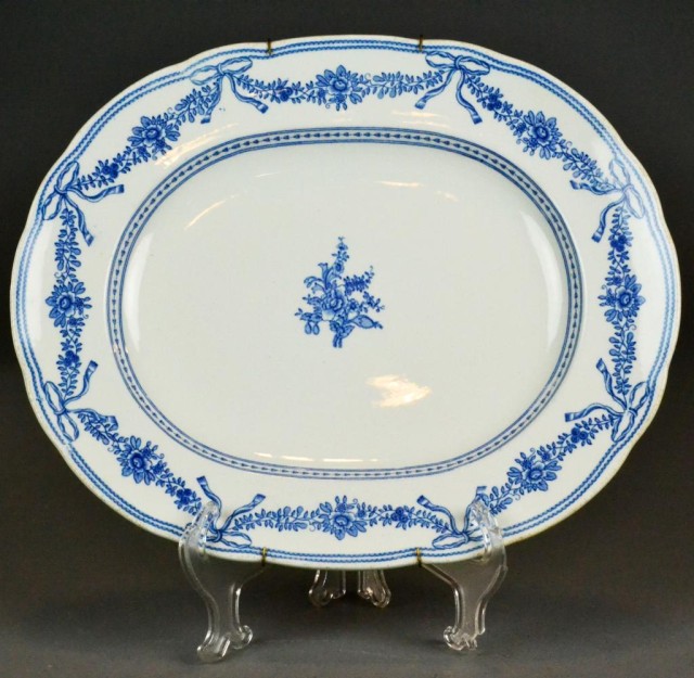 A Wedgewood (Antoinette) Blue & White