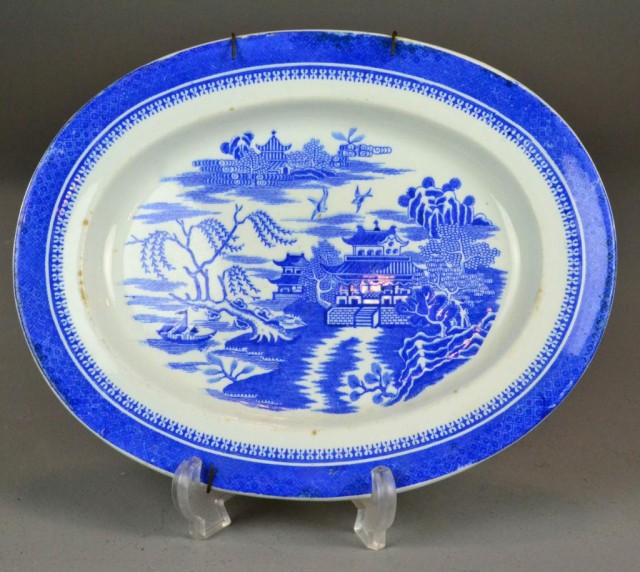 A Blue & White Porcelain English