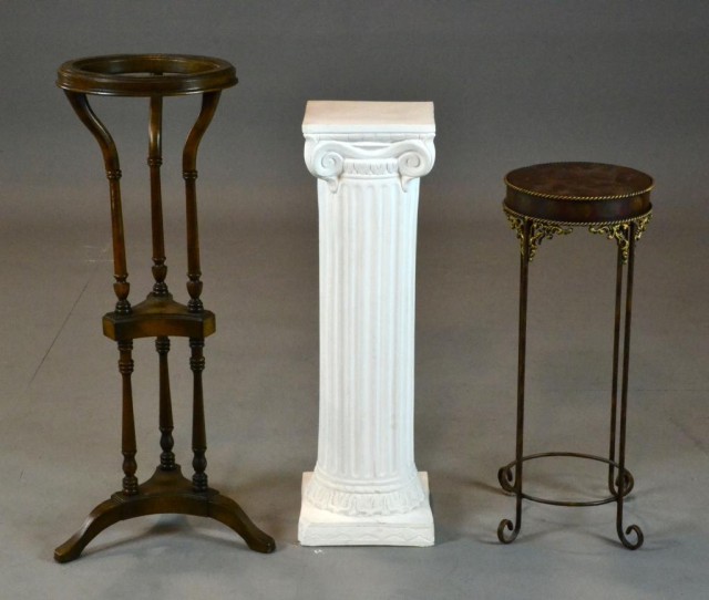  3 Decorative Pedestal StandsTo 172954
