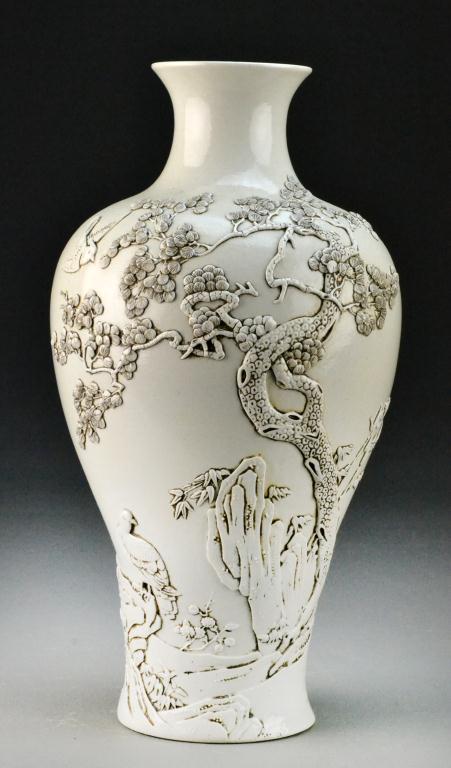 Chinese Qing Blanc de Chine Porcelain