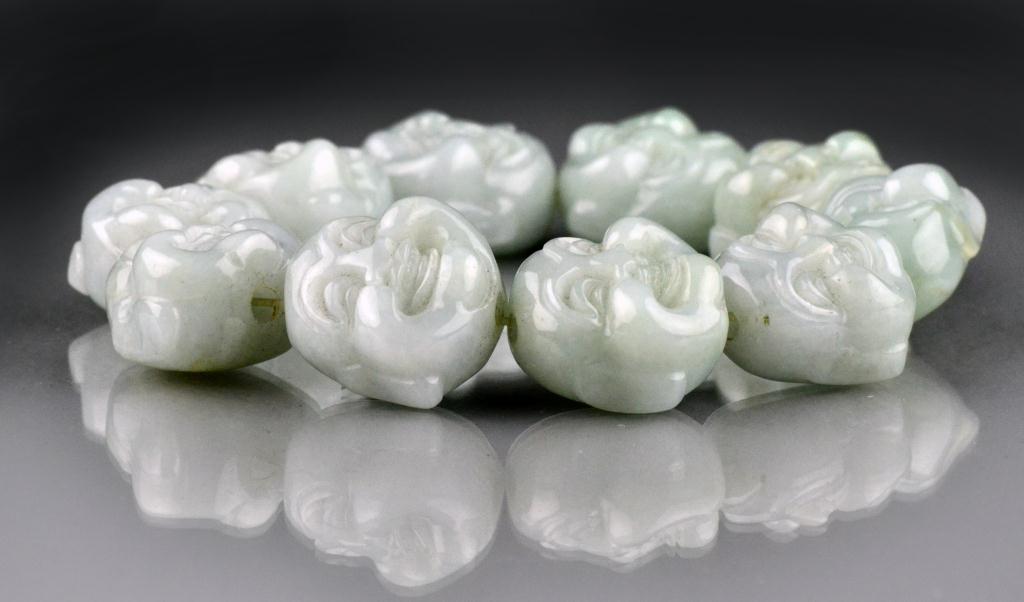 Chinese Jade Beaded BraceletsConsisting