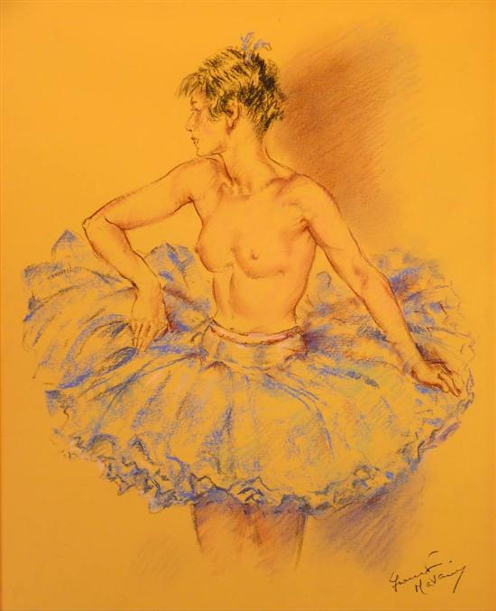 Franco Matania (1922-) pastel on