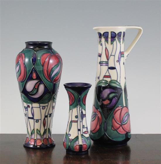 Two Moorcroft Mackintosh pattern 172c9f