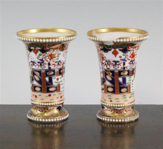 A pair of small Spode 967 Japan 172cb6