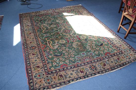 A Tabriz rug with field of dragons 172d45