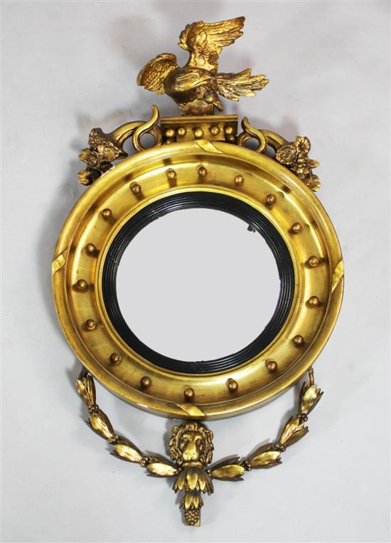 A Regency carved giltwood and gesso 172d8a