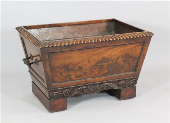 A William IV carved mahogany sarcophagus 172d94