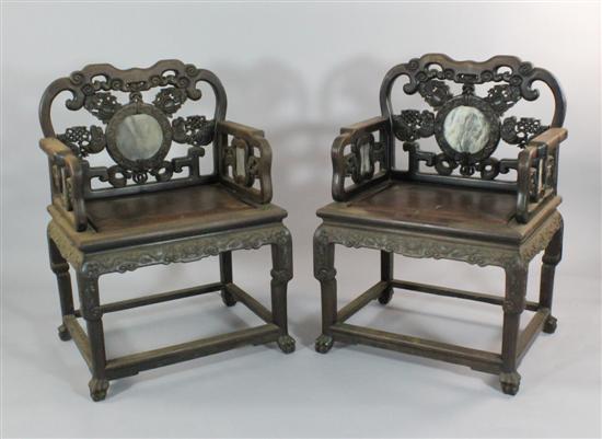 A pair of late 19th century Chinese 172daa