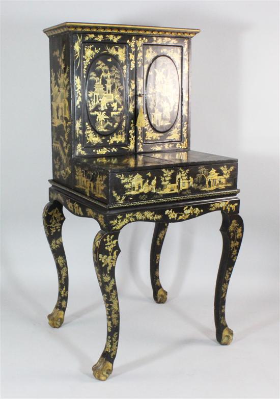 A 19th century Chinese export lacquer 172db7