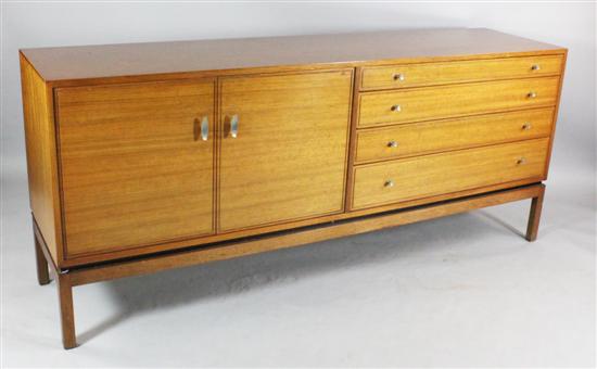 A 1960s teak sideboard possibly Maple