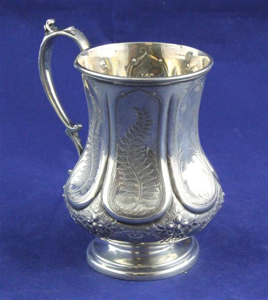 A Victorian silver christening