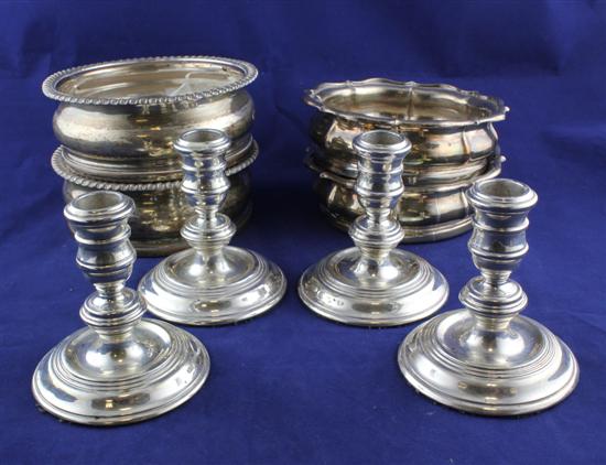 A matched set of four modern silver 172e18