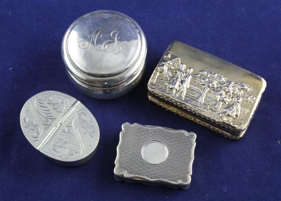 A 1970 s silver gilt rectangular 172e1c