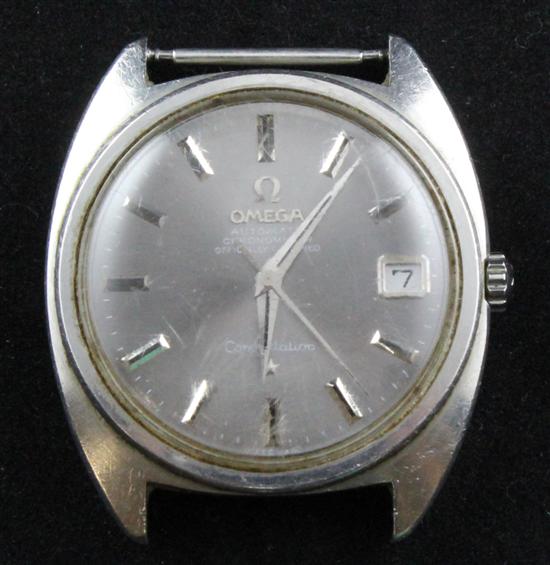 A gentleman's stainless steel Omega