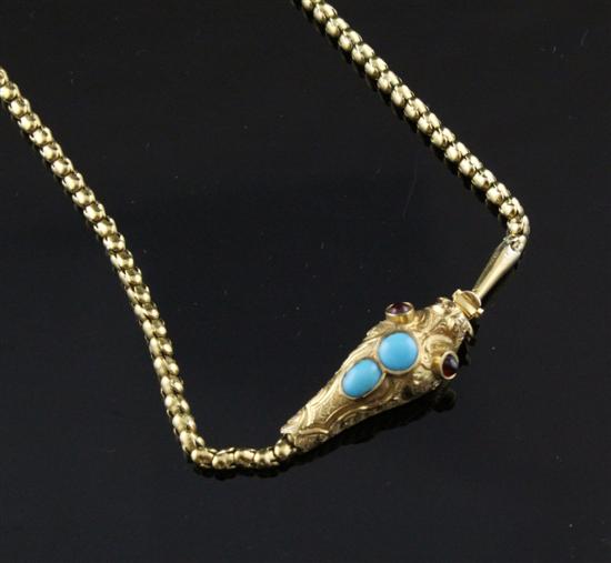 A Victorian gold turquoise and 172ed3