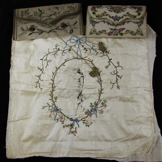 A late George III needlework panel 173019