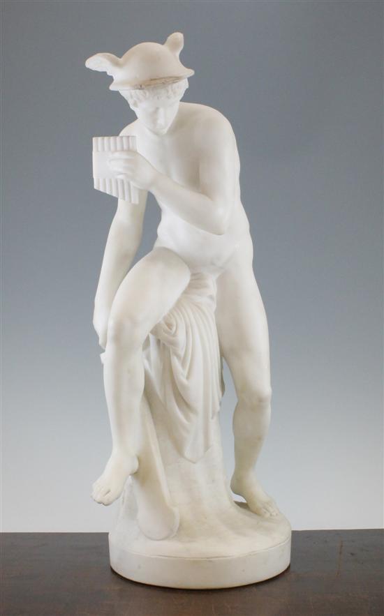 A 19th century carved Italian white