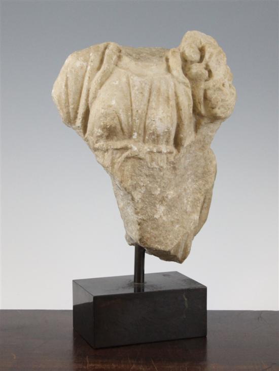 A Roman carved marble torso fragment 173030