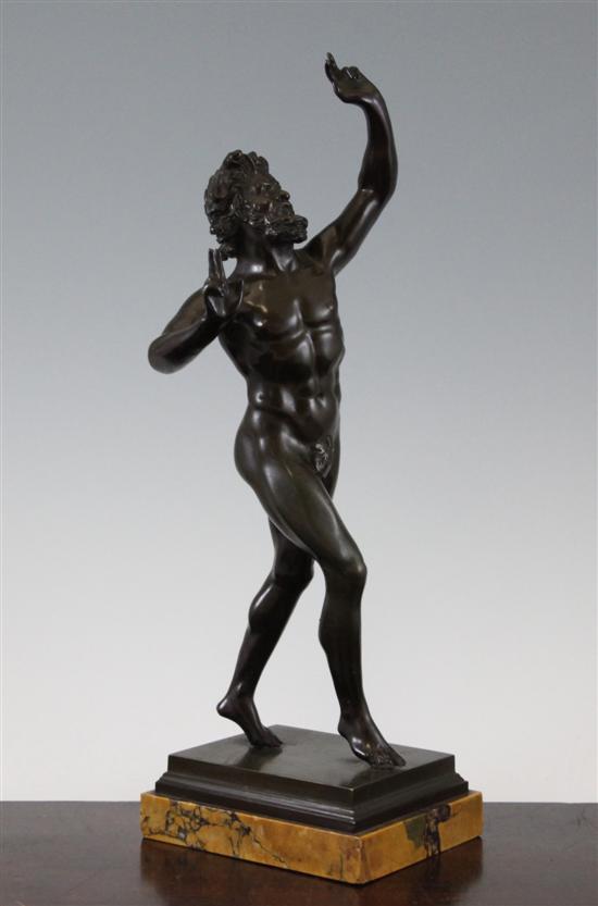 An early 19th century bronze model