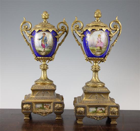 A pair of 19th century Sevres style 17305f