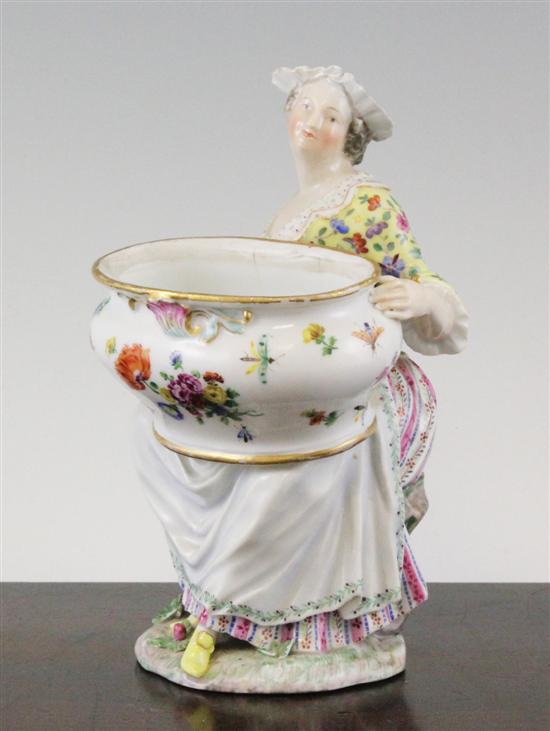 A Meissen sweetmeat figure 18th