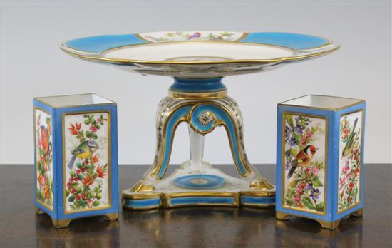 A Minton porcelain comport date 1730cb