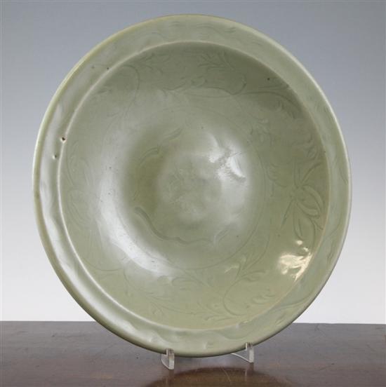 A Chinese Longquan celadon dish 1730eb