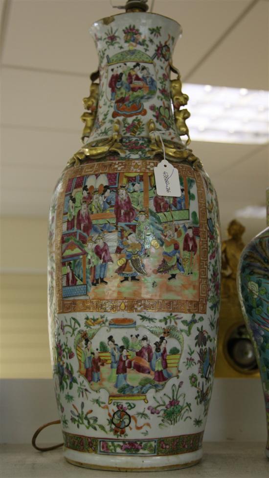 A large Chinese Canton decorated