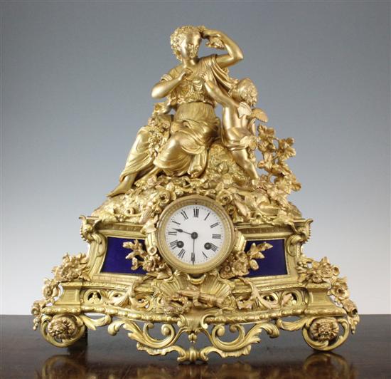 A mid 19th century French ormolu 17312d