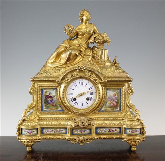 A mid 19th century French ormolu 17312f