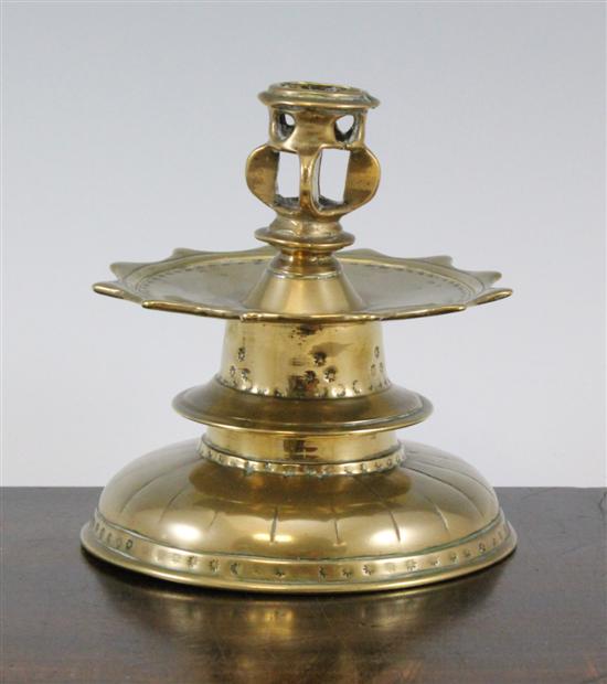 A brass candlestick Spanish 16th 173169
