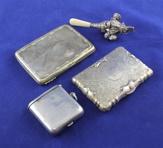 A late Victorian silver combined 170ac6