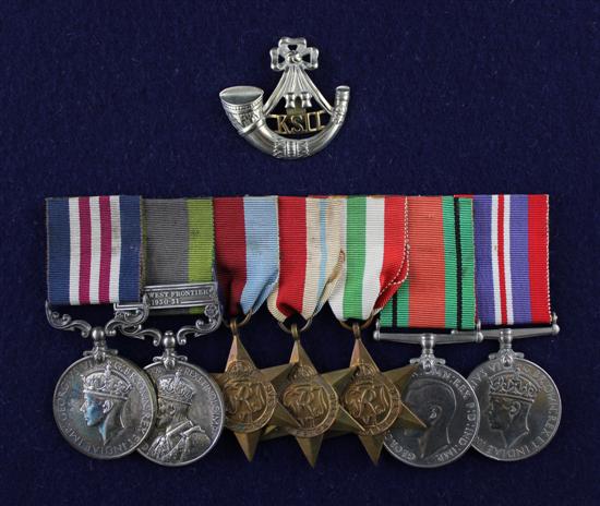 A WWII Military Medal group to 170ba7