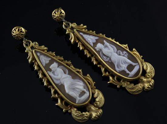 A pair of Victorian gold mounted 170bcc