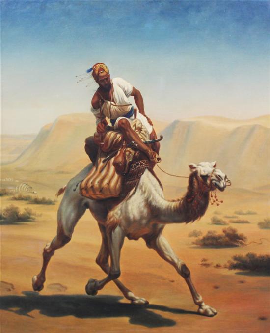 Orientalist School oil on canvas