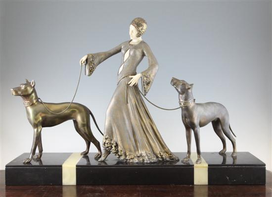 Georges Gori An Art Deco spelter 170d40