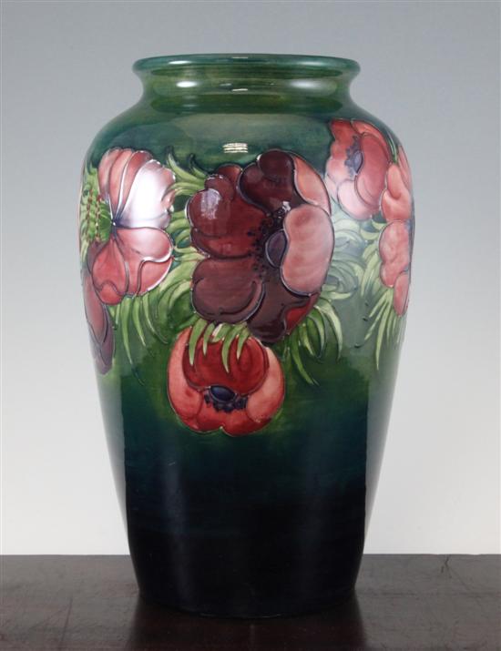 A Walter Moorcroft Anemone pattern