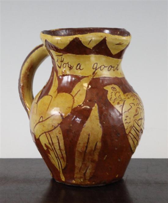 A North Devon pottery slipware