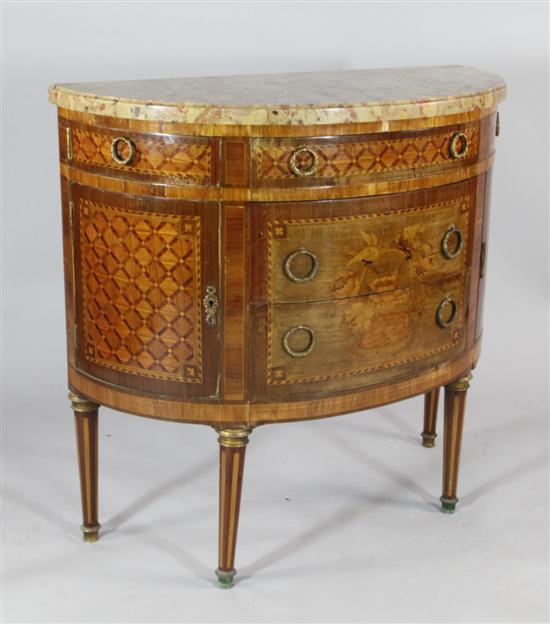 A Louis XVI style parquetry and 170def