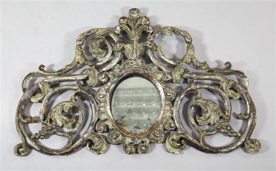An 18th century Venetian silvered