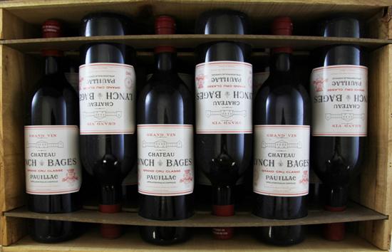 A case of twelve Chateau Lynch 170e78