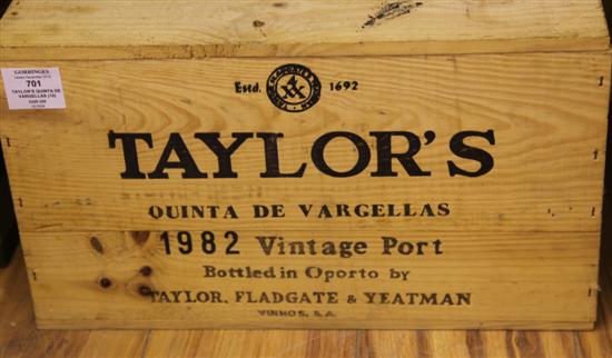 A case of twelve Taylor's Quinta