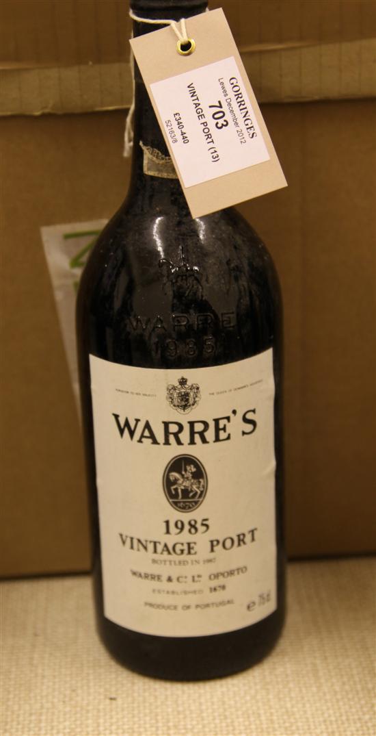 Thirteen bottles of vintage port 170e9f