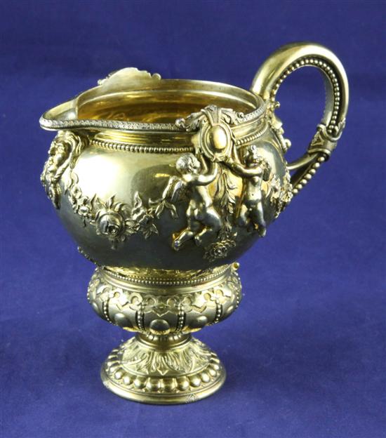 An ornate Victorian silver gilt 170ecf