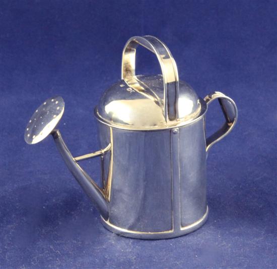 A late Victorian novelty silver