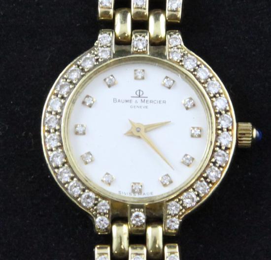 A lady s 18ct gold and diamond 170f31